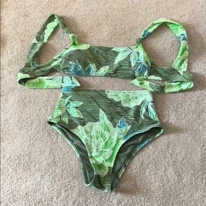 High waisted aerie swimsuit